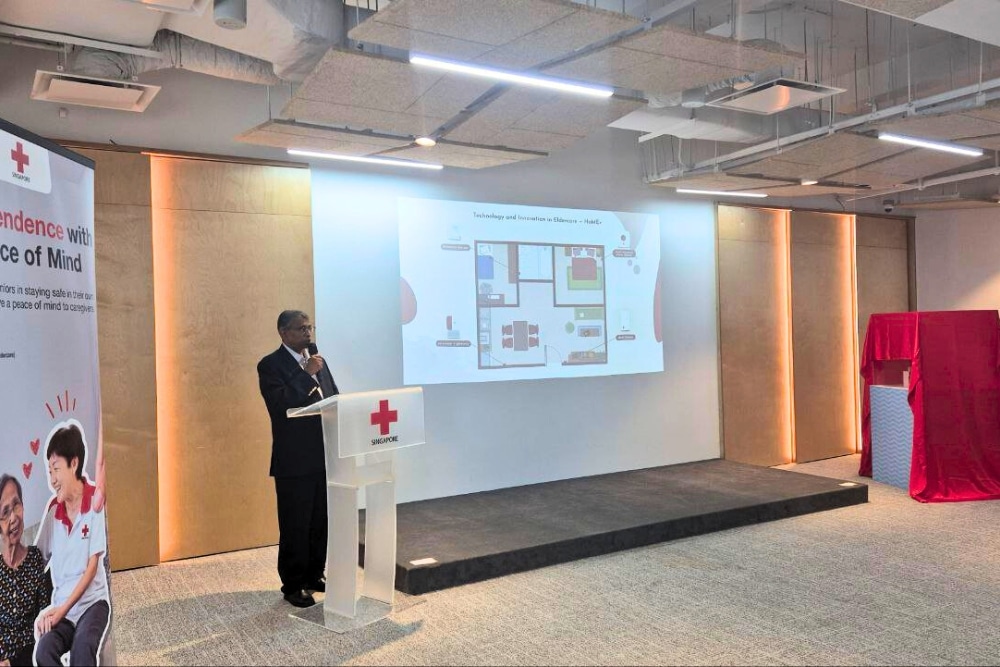 Singapore Red Cross Upgrades HoME+ Monitoring System With Infrared 3D Motion Sensors - Speech at the launch of HoME+ 2.0 at the Red Cross House