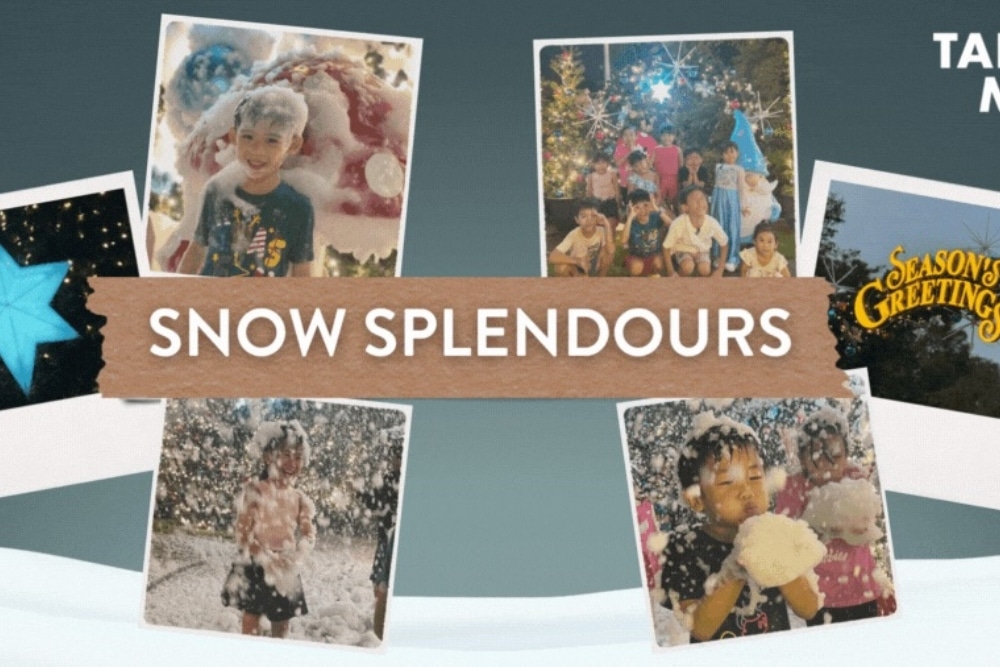 A Grandparent's Guide To Festive Events In Singapore - Snow Splendours @ Tanglin Mall
