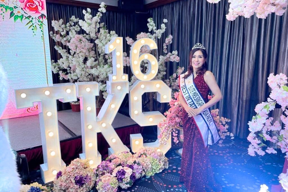 Beauty Pageant Winner And Mother Of 3, Janet Patt, Wants To Help Other Women Reclaim Their Glam - Elite Mrs Singapore Asia Pacific 2022