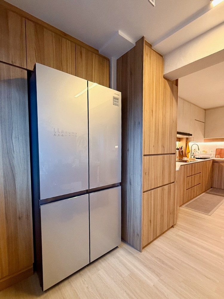 A Kitchen Renovation That Became An Exercise In Gratitude - Space for a bigger fridge