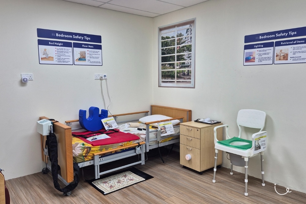 At The New St Andrew's Community Hospital, Find A Donated MRT Train Carriage For Rehab, Caregivers To Hangout - Activities of Daily Living (ADL) Room